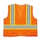 Radians Hi-Vis Econ TpR/Cl2 Glow Vest /2Tn Trm-Org-3X SV22GL-2ZOM-3X - alternate 2